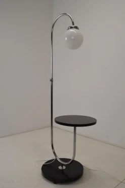 Pamono Art Deco Floor Lamp by Jindrich Halabala, 1930s