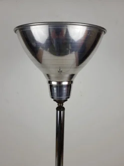 Online Pamono Art Deco Floor Lamp in Chrome Metal