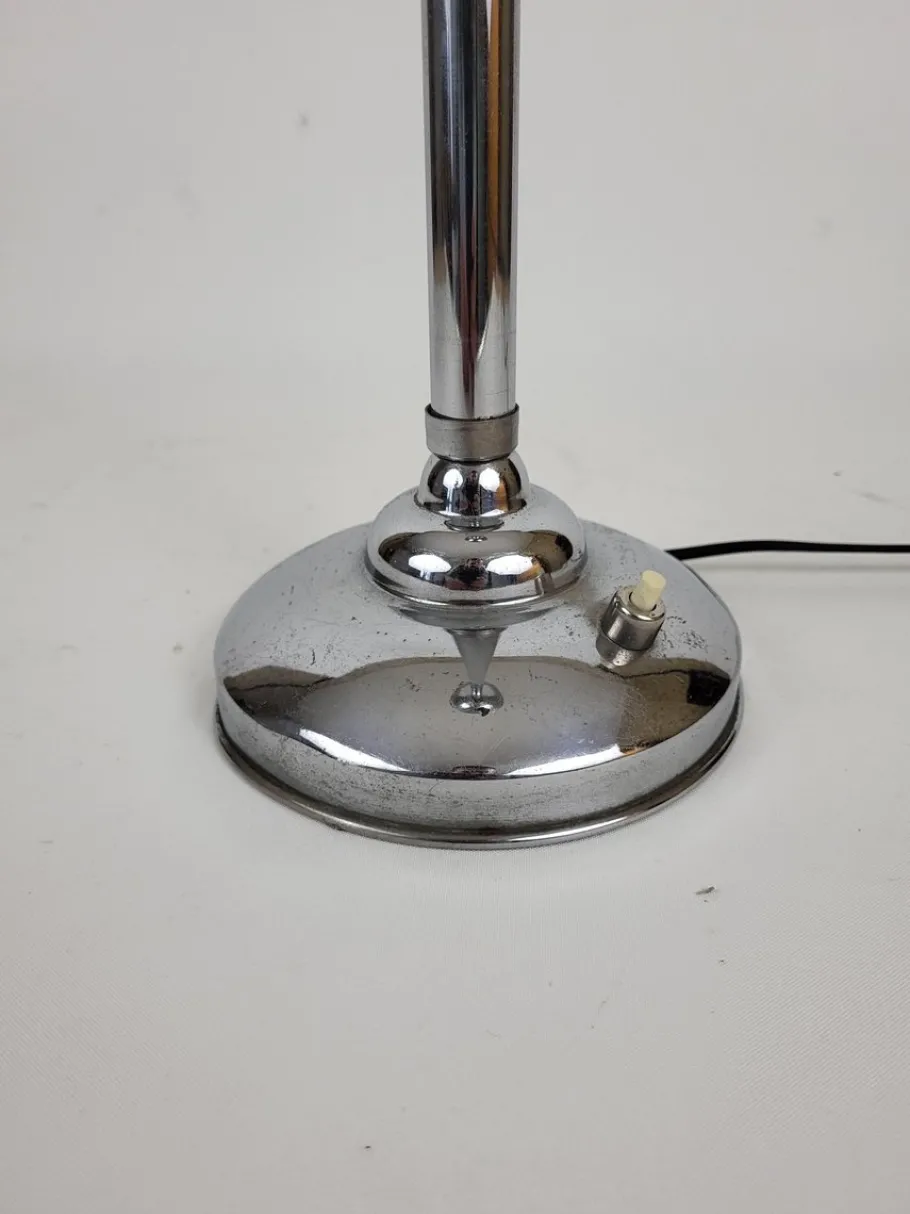 Online Pamono Art Deco Floor Lamp in Chrome Metal