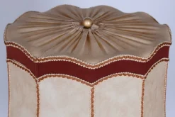 Pamono Art Deco Floor Lamp in Oak & Textile, Czech, 1920s