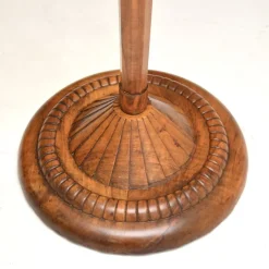 Discount Pamono Art Deco Floor Lamp in Walnut, 1920s