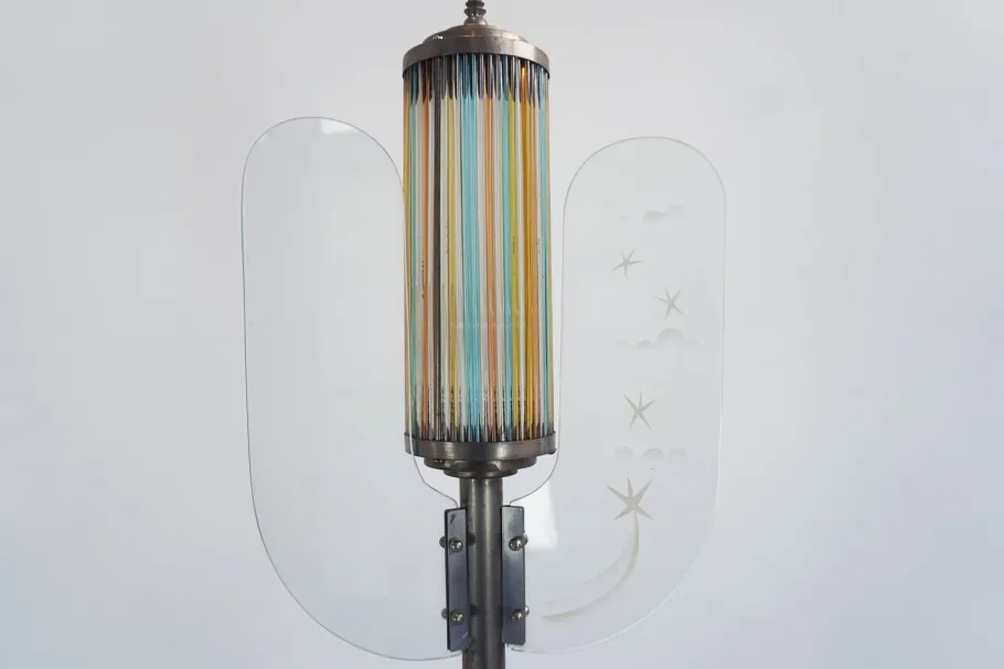 New Pamono Art Deco Floor Lamp, 1920s