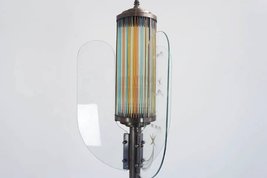 New Pamono Art Deco Floor Lamp, 1920s