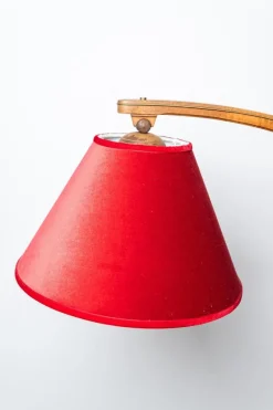 Online Pamono Art Deco Floor Lamp with Revolving Liquor Cabinet, 1940s