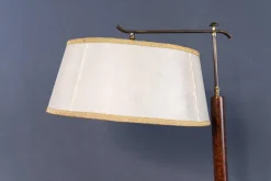 Discount Pamono Art Deco Floor Lamp with Side Table