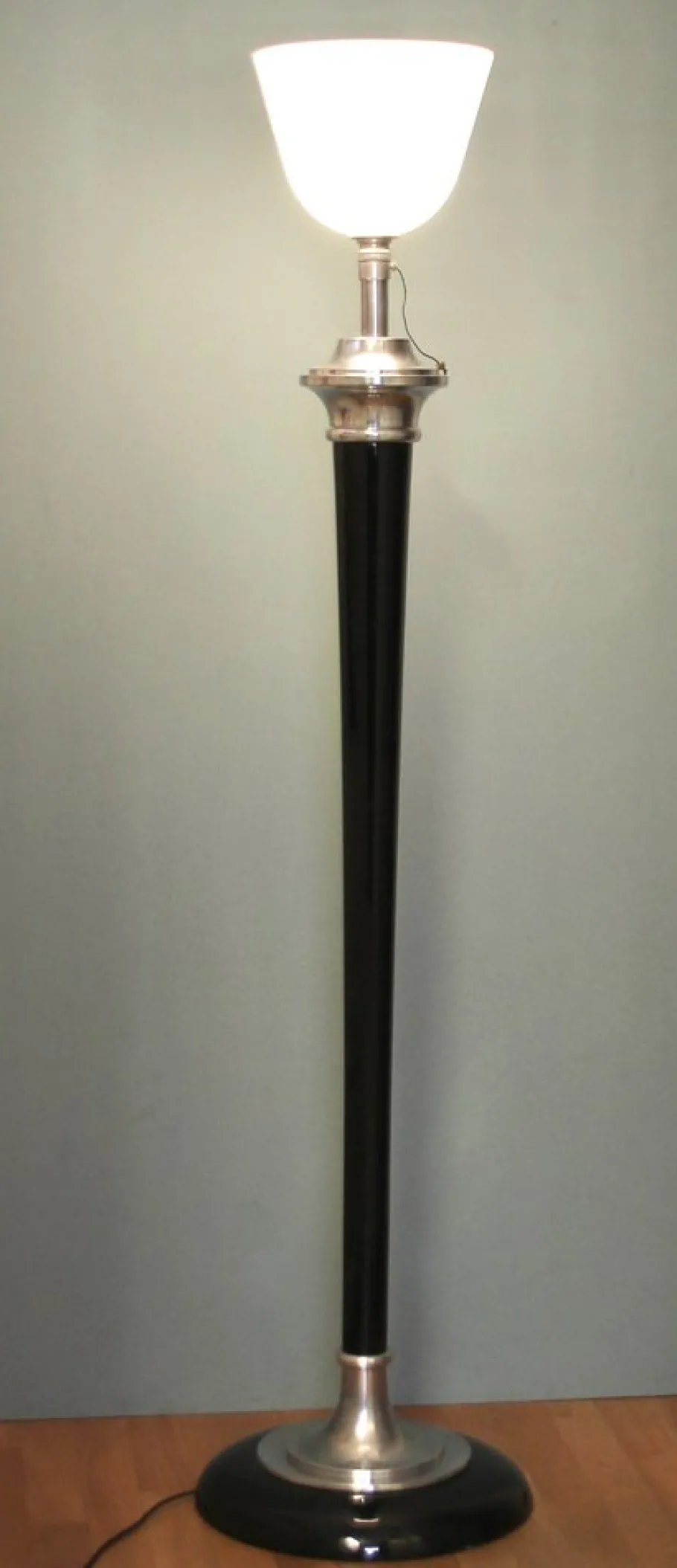 New Pamono Art Deco French Floor Lamp from Mazda, 1920s