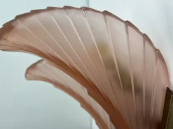 Discount Pamono Art Deco French Geometric Frosted Glass Wall Sconces, 1930s, Set of 2