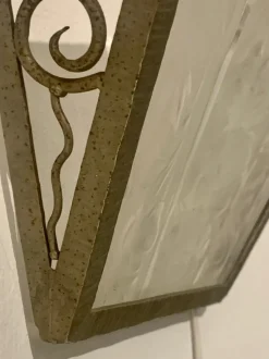 Hot Pamono Art Deco French Sconce, 1920s