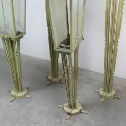 Pamono Art Deco Garden Lamp Game, 1930s, Set of 4