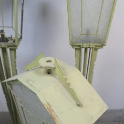 Pamono Art Deco Garden Lamp Game, 1930s, Set of 4