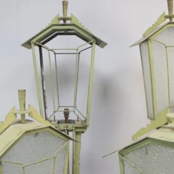 Pamono Art Deco Garden Lamp Game, 1930s, Set of 4