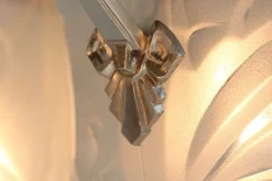 Hot Pamono Art Deco Geometric Chandelier by David Guéron Degue & A. Petitot, 1930s