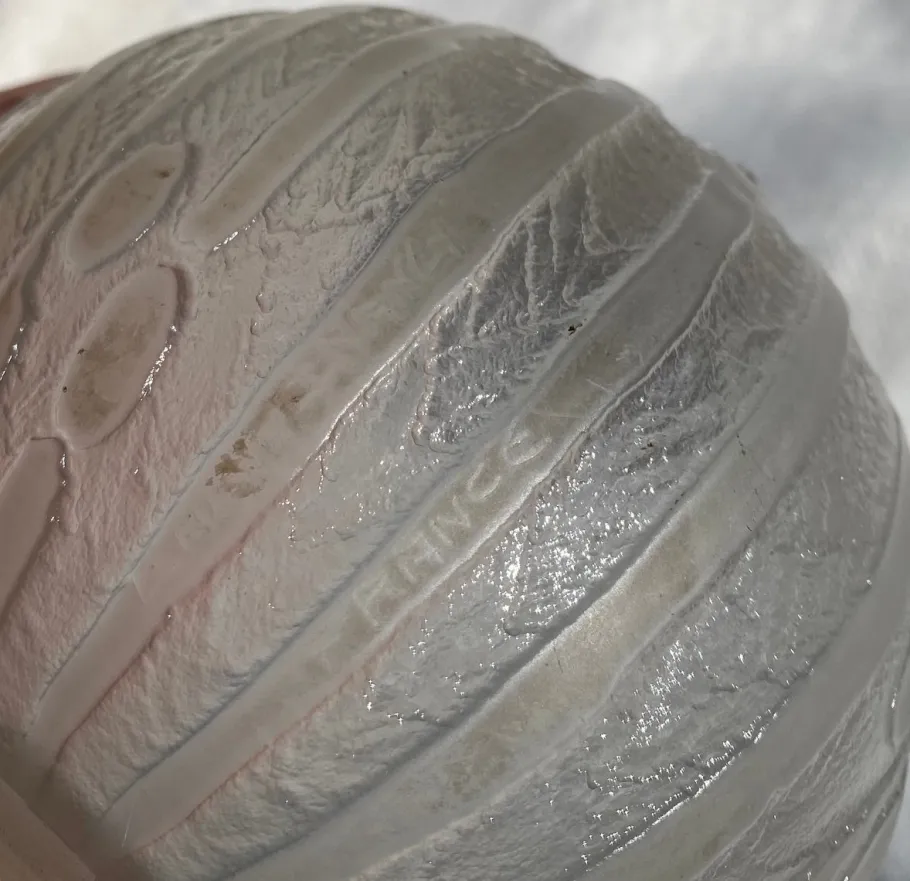 Online Pamono Art Deco Glass Lamp Base by Daum Nancy, 1920s