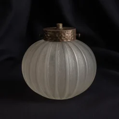 Online Pamono Art Deco Glass Lamp Base by Daum Nancy, 1920s