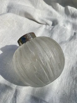 Online Pamono Art Deco Glass Lamp Base by Daum Nancy, 1920s