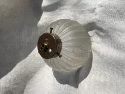 Online Pamono Art Deco Glass Lamp Base by Daum Nancy, 1920s