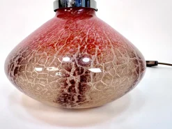 Pamono Art Deco Glass Table Lamp with Illuminated Base by Karl Wiedemann for WMF Ikora, 1920s