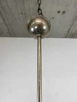 Hot Pamono Art Deco Green Hanging Lamp, 1930s