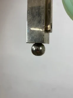 Hot Pamono Art Deco Green Hanging Lamp, 1930s