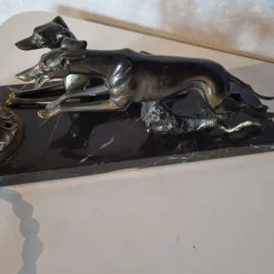 Sale Pamono Art Deco Greyhound Desk Lamp, 1920s