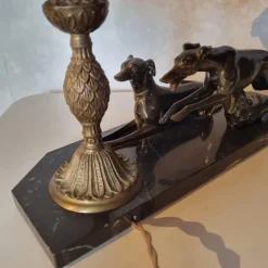 Sale Pamono Art Deco Greyhound Desk Lamp, 1920s