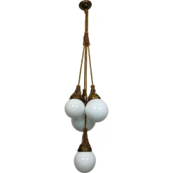 Discount Pamono Art Deco Hanging Lamp, 1930s