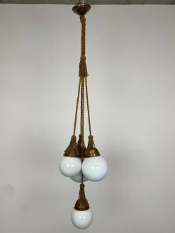 Discount Pamono Art Deco Hanging Lamp, 1930s