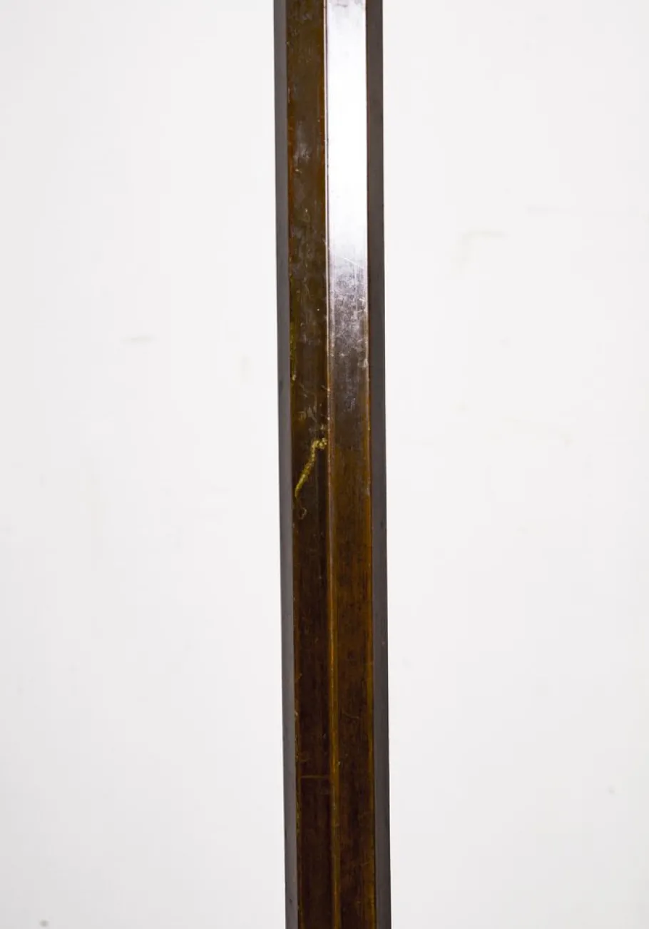 Clearance Pamono Art Deco Heavy Brass Floor Lamp, 1920s