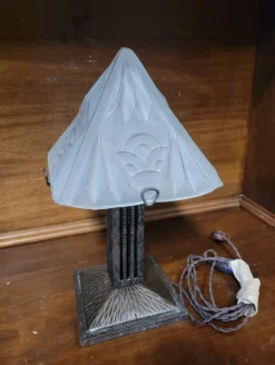 Discount Pamono Art Deco Lamp by Degue, 1920s