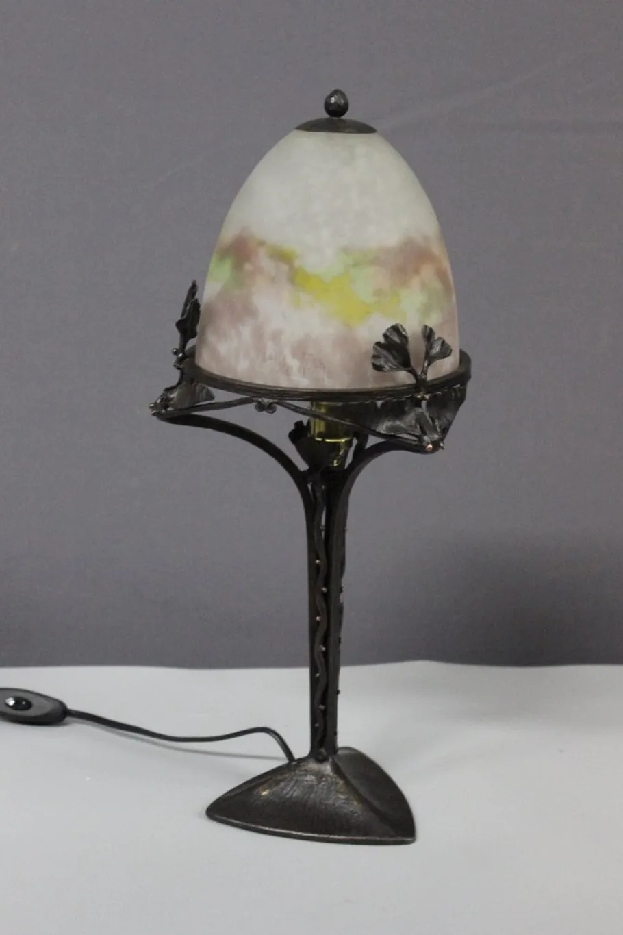 Best Pamono Art Deco Lamp by Muller Frères, 1930