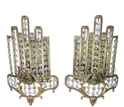 Online Pamono Art Deco Lamps by Ernst Palme for Palwa, 1950s, Set of 2