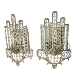 Online Pamono Art Deco Lamps by Ernst Palme for Palwa, 1950s, Set of 2