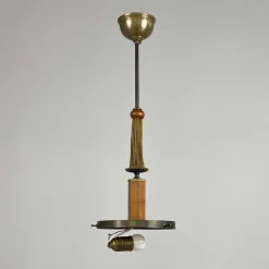 Hot Pamono Art Deco Marbled Opaline Glass Pendant, Germany, 1930s