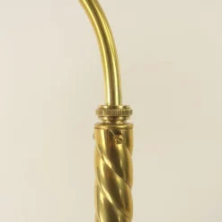 Sale Pamono Art Deco Massive Brass Floor Lamp, Vienna, 1930s