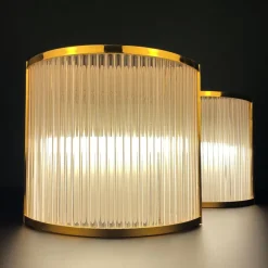 Hot Pamono Art Deco Murano Wall Lamps by De Majo, Italy, 1970s , Set of 2