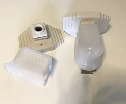 Online Pamono Art Deco Opaline Glass and Porcelain Sconce from Roca, 1920s