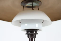 New Pamono Art Deco Patinated Brass and Copper PH 3½/2 Table Lamp by Poul Henningsen for Louis Poulsen, 1930s