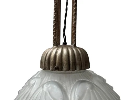 Best Pamono Art Deco Pendant Light by Muller Frères, 1930s