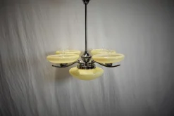Online Pamono Art Deco Pendant Light, Czechoslovakia, 1930s