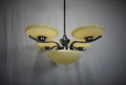 Online Pamono Art Deco Pendant Light, Czechoslovakia, 1930s