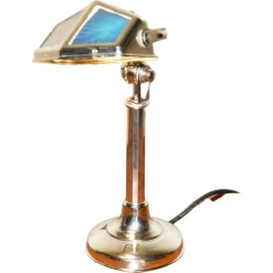 Discount Pamono Art Deco Pirouette Chrome Articulated Table Lamp from Jean Chavanis, 1930s