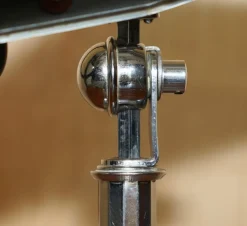 Discount Pamono Art Deco Pirouette Chrome Articulated Table Lamp from Jean Chavanis, 1930s