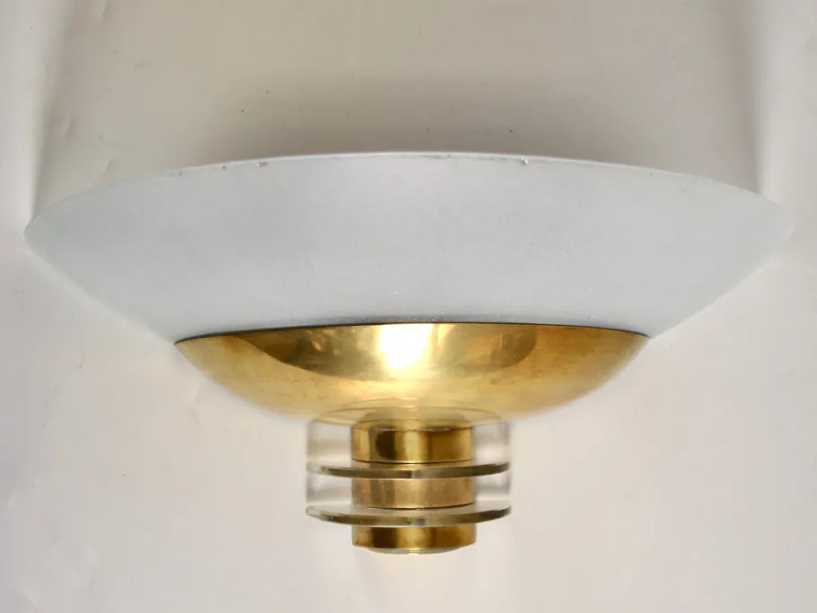 Clearance Pamono Art Deco Sconce by Jean Perzel, 1940s