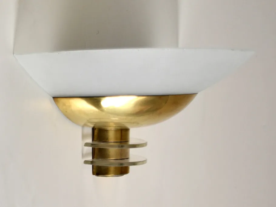 Clearance Pamono Art Deco Sconce by Jean Perzel, 1940s