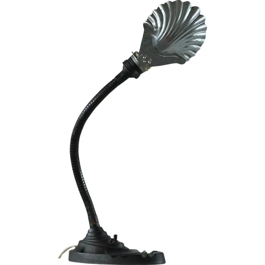 Discount Pamono Art Deco Shell Shade Table Lamp, 1950s