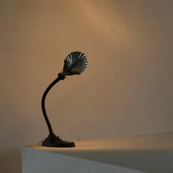 Discount Pamono Art Deco Shell Shade Table Lamp, 1950s