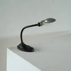 Discount Pamono Art Deco Shell Shade Table Lamp, 1950s