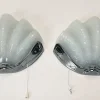 Online Pamono Art Deco Shell Wall Lights, 1920s, Set of 2