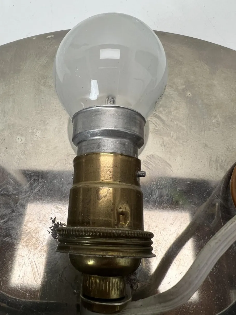 Online Pamono Art Deco Shell Wall Lights, 1920s, Set of 2