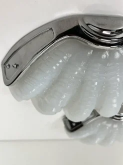 Online Pamono Art Deco Shell Wall Lights, 1920s, Set of 2